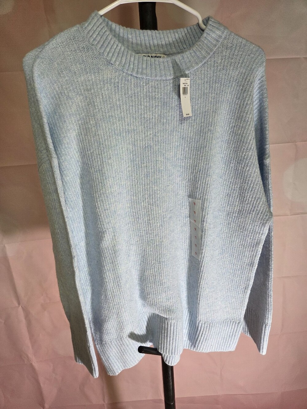 Old Navy Women's Baby Blue Crewneck Sweater NWT Large